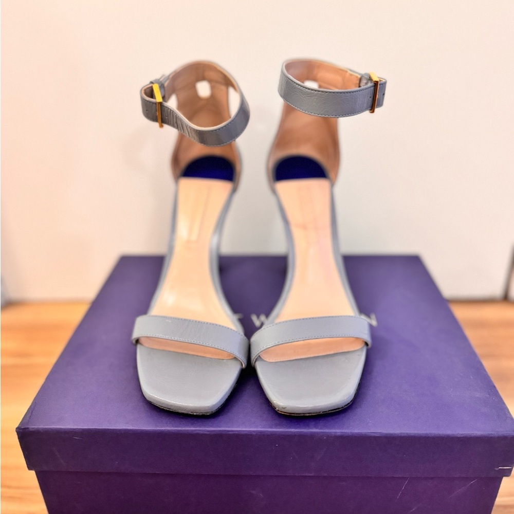 Stuart Weitzman 100 Square Nudist - Picture 3 of 3